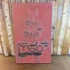 Metal Farmhouse Wall Hanging